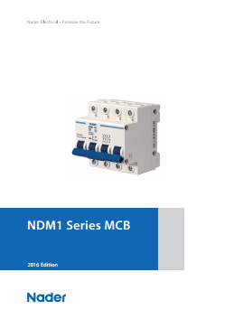 NDM1-Series-MCB-Datasheet-Screenshot